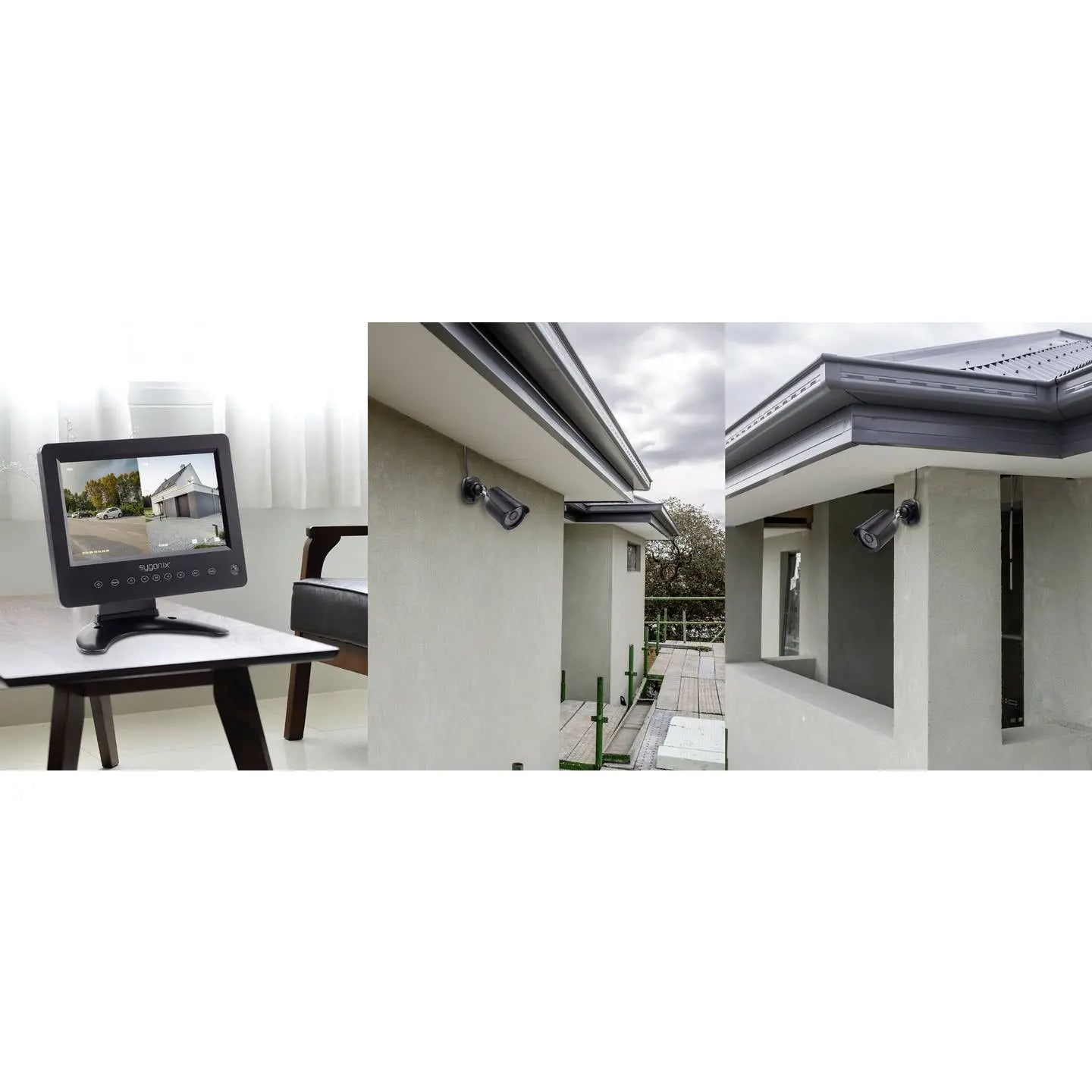 B-Ware Sygonix überwachungskamera Kamera Sicherheitskamera 2er Set Netzwerkkamera - 4064161151120