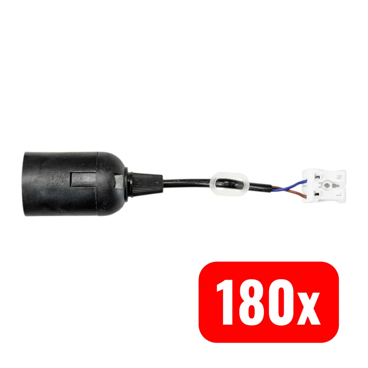 B-Ware Sygonix Sy 4995230 Lampenfassung E27 230 V 500 W 150 Mm Klemmanschluss 180 Stück - 4064161200774