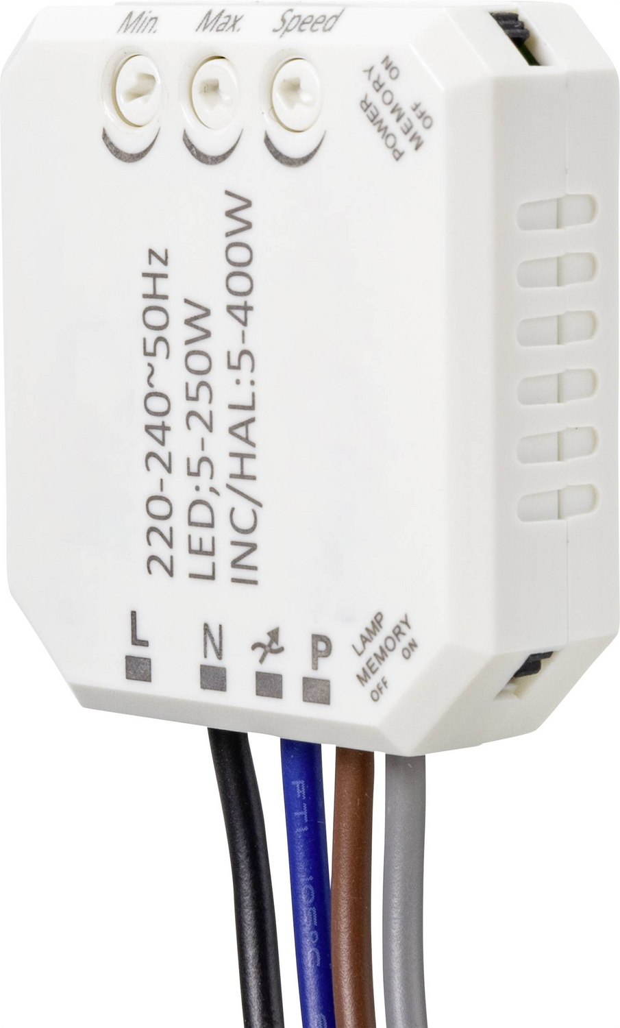 B-Ware Sygonix Sy 4697884 Unterputz Dimmer Einbaudimmer Phasenabschnittsdimmer 2 Stück - 4064161162690