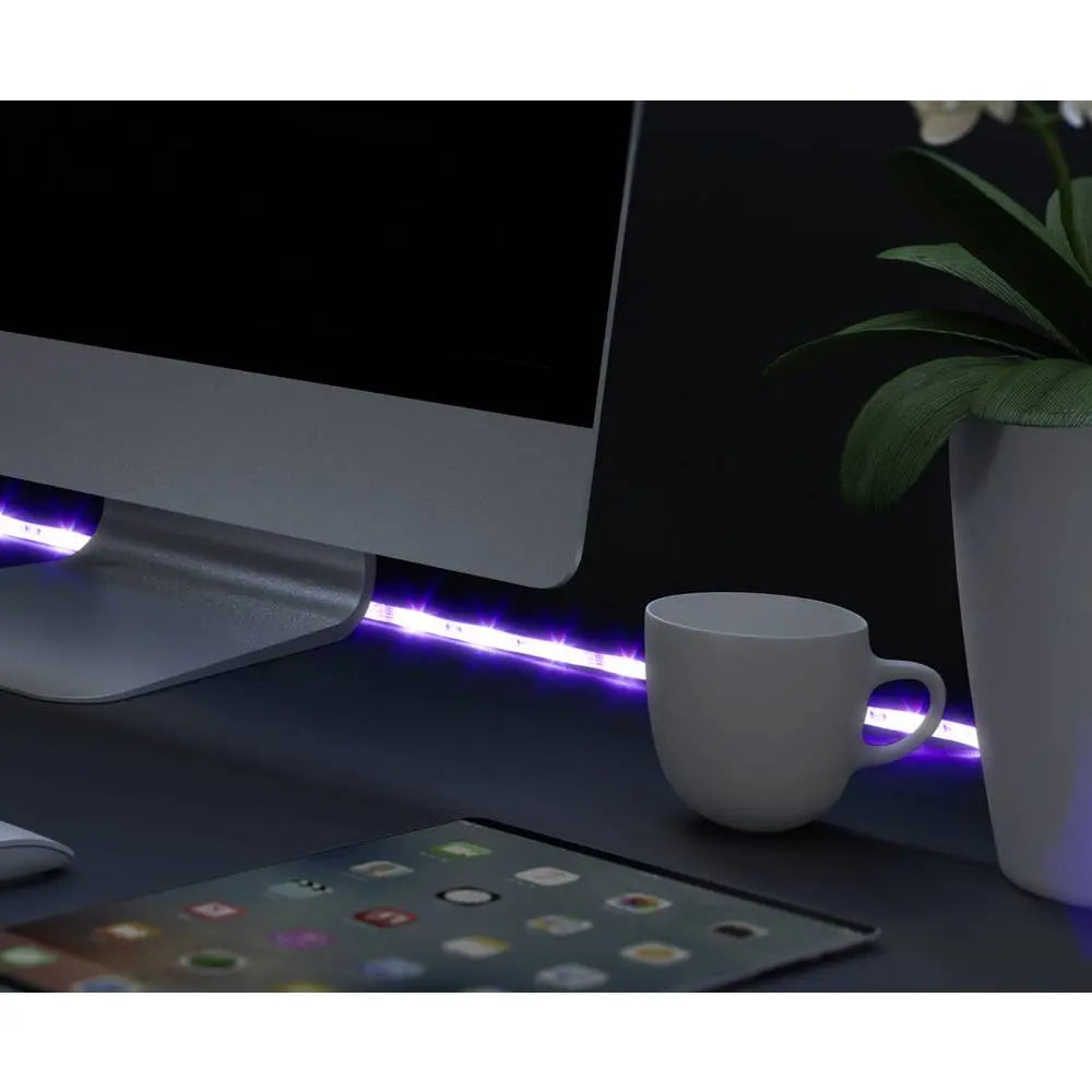 B-Ware Sygonix Led Streifen Komplettset Lichtband Rgb Usb 5 V 150 Cm Sy5225288 2 Stück - 4064161223407