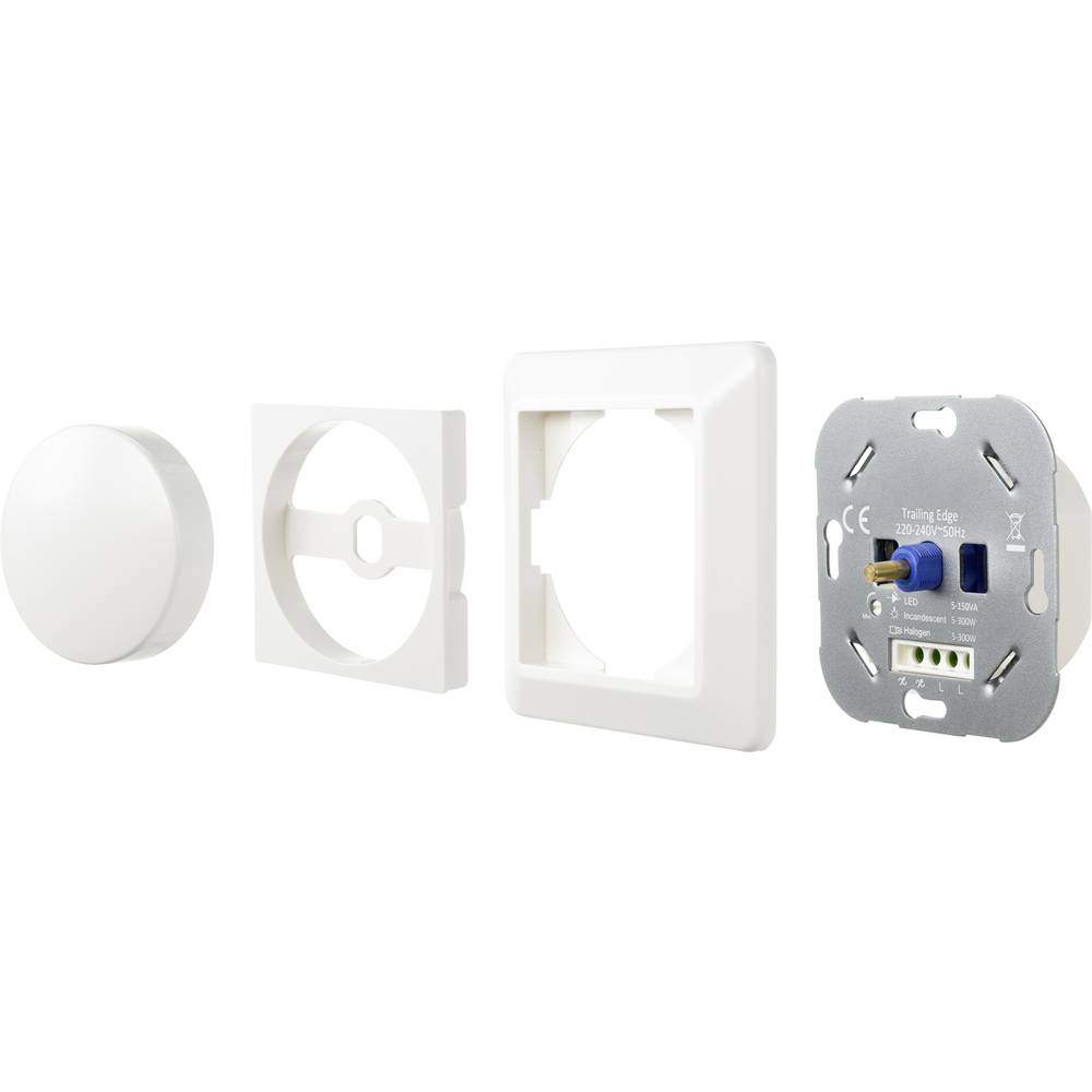 Sygonix SY-4697894 Drehdimmer Lichtdimmer Dimmschalter Drehdimmschalter 4 STÜCK - 4064161162744