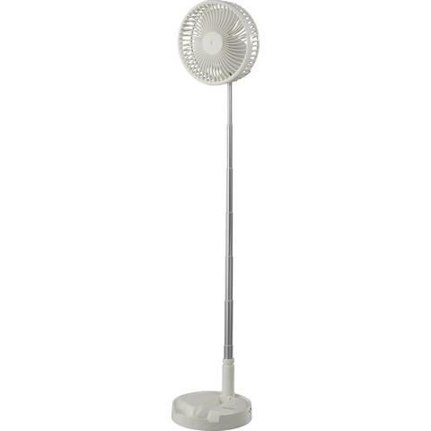 B-Ware Sygonix Mini Tischventilator Standventilator Höhenverstellbar Weiß 10 Stück - 4064161165943