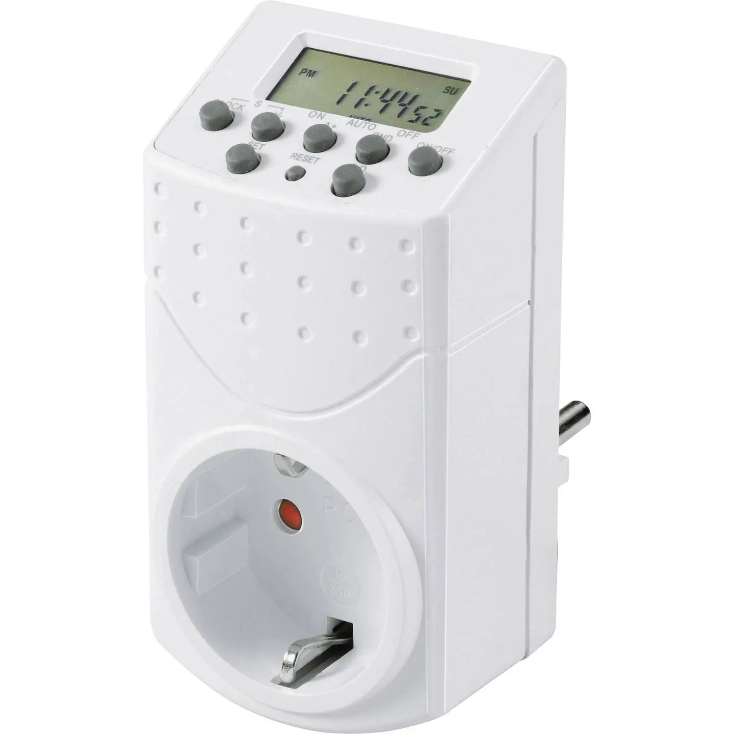 B-Ware Sygonix Sy 5045300 Mini Zeitschaltuhr Timer Wochenzeit Digital Weiß 10 Stück - 4064161205311