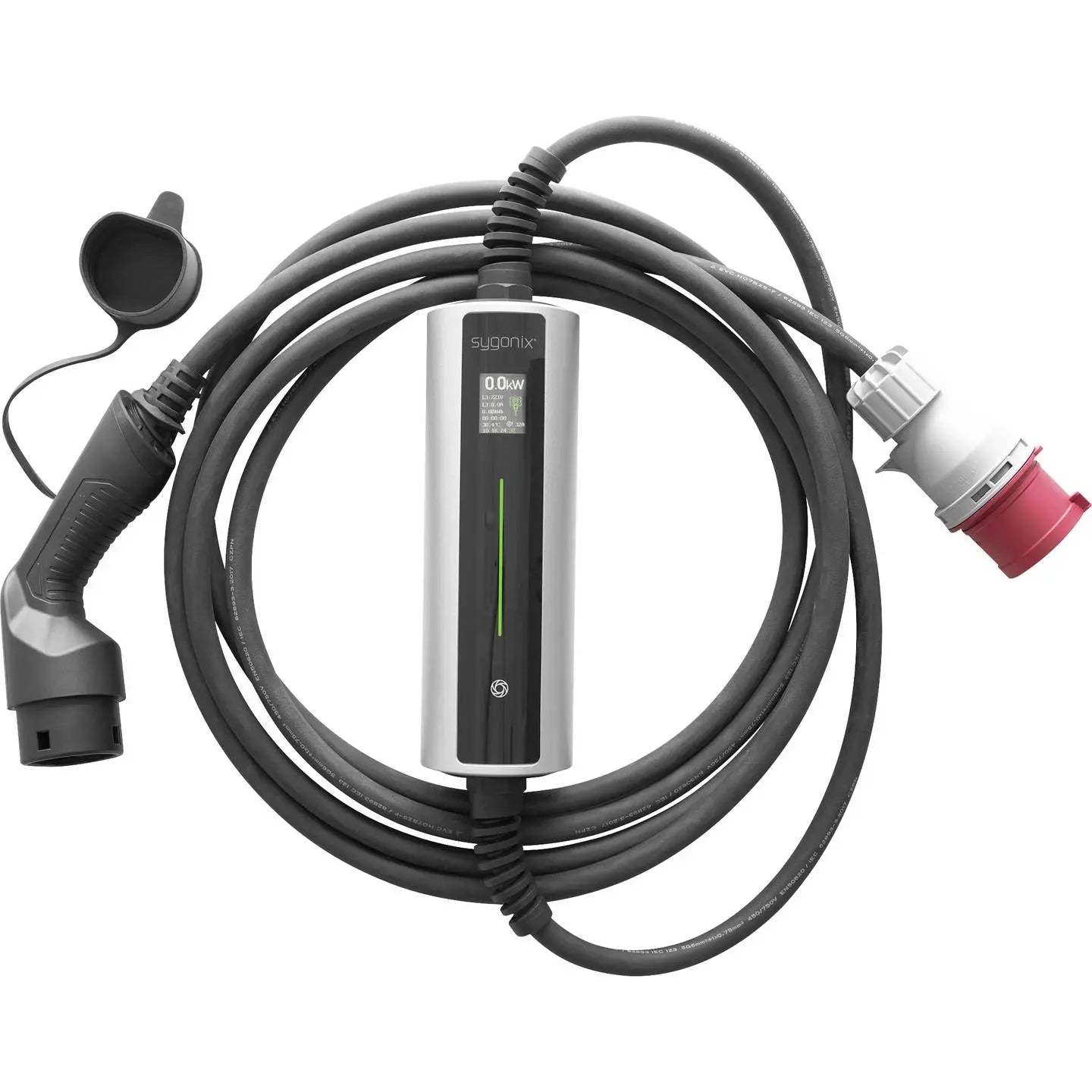 B-Ware Sygonix Ladestation Ladegerät Mobile Station E Auto Elektrofahrzeug Typ 2 22 K W - 4064161397917