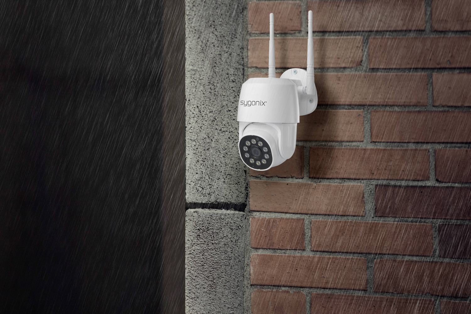 Sygonix Ptz Wlan Sy4760960 Lan Wlan Ip überwachungskamera Kamera Siehe Text/Foto C-Ware - 4064161183992