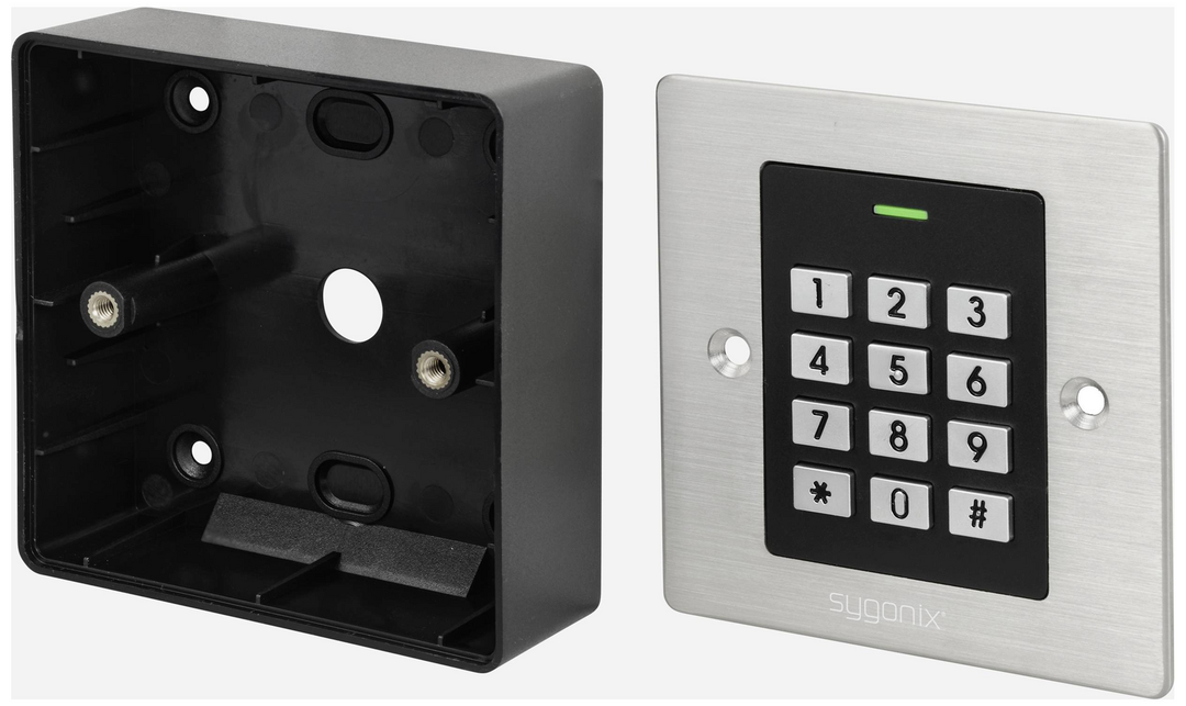Sygonix Sy 6097866 Code Tastatur Mit Rfid Unterputz 12 V/Dc Rfid/Codeschloss Code B-Ware - 4064161319353