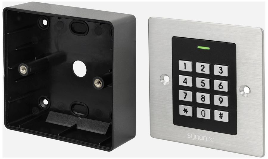 Sygonix Sy 6097866 Code Tastatur Mit Rfid Unterputz 12 V/Dc Rfid/Codeschloss Code B-Ware - 4064161319353
