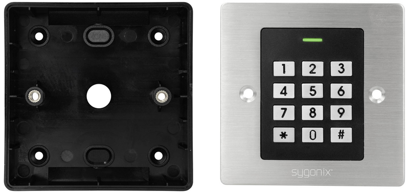 Sygonix Sy 6097866 Code Tastatur Mit Rfid Unterputz 12 V/Dc Rfid/Codeschloss Code B-Ware - 4064161319353