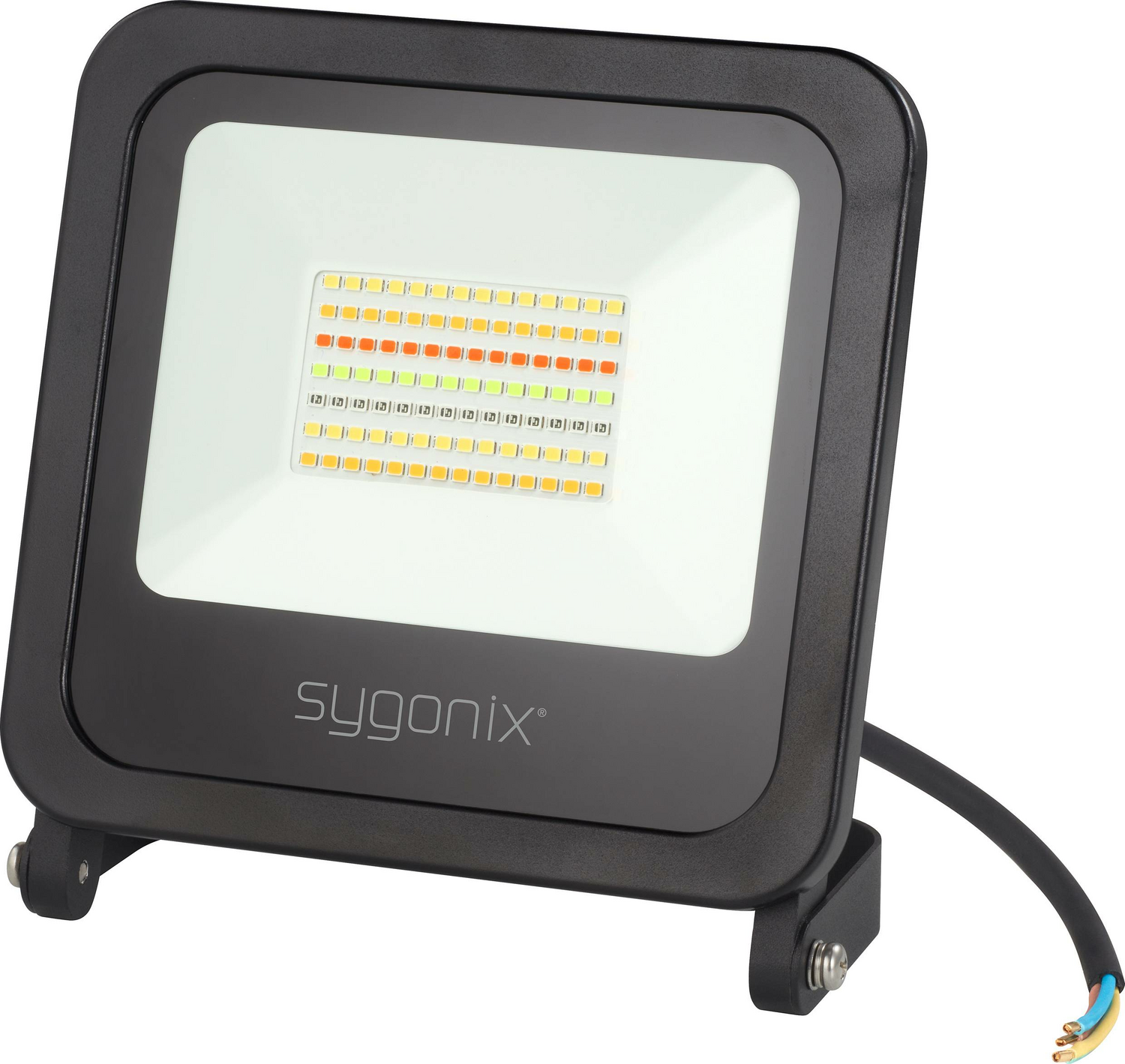 B-Ware Sygonix Led Außenstrahler Leuchte Lampe Licht Außen 45 W Neutralweiß 2 Stück - 4064161188652
