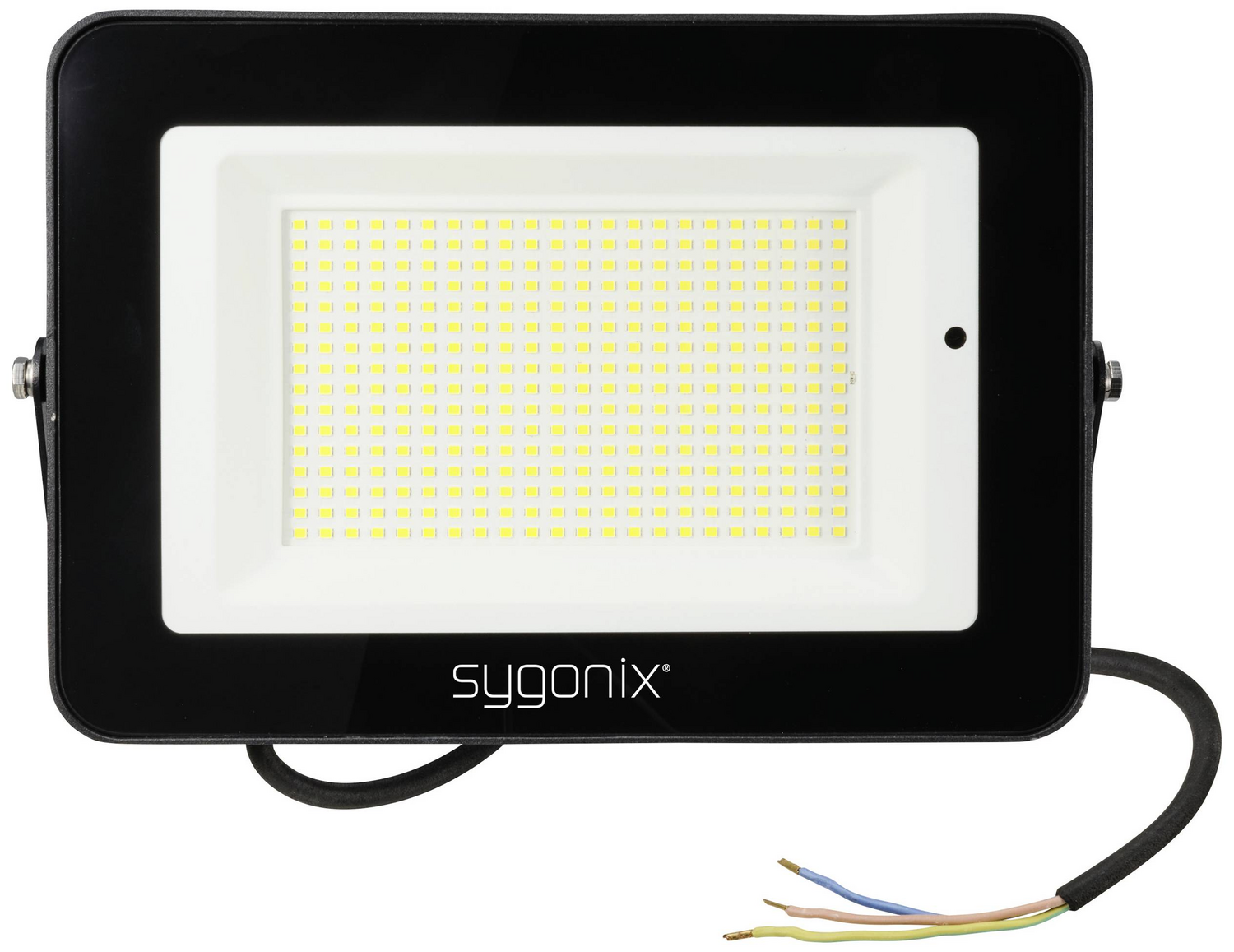 B-Ware Sygonix Strahler Fluter Sensor Led Schwarz Bewegungsmelder Fernbedienung 3 Stück - 4064161311173