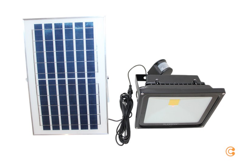 Sygonix Sy 5461112 Solar Spot Mit Bewegungsmelder Neutralweiß Siehe Text/Foto B-Ware - 4064161240367