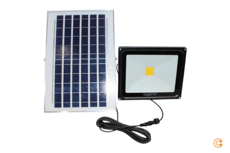 Sygonix Sy 5461112 Solar Spot Mit Bewegungsmelder Neutralweiß Siehe Text/Foto B-Ware - 4064161240367
