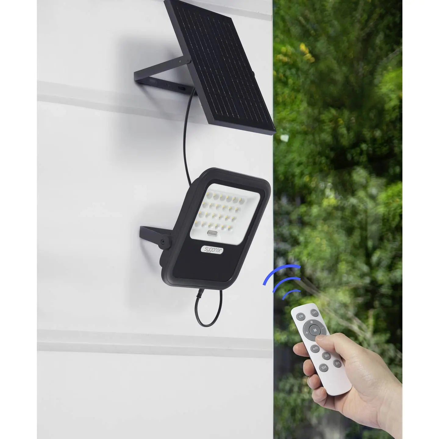 B-Ware Sygonix Sy 6313012 Solar Wandstrahler 10 W Warmweiß Lampe Strahler Licht Spot - 4064161320335