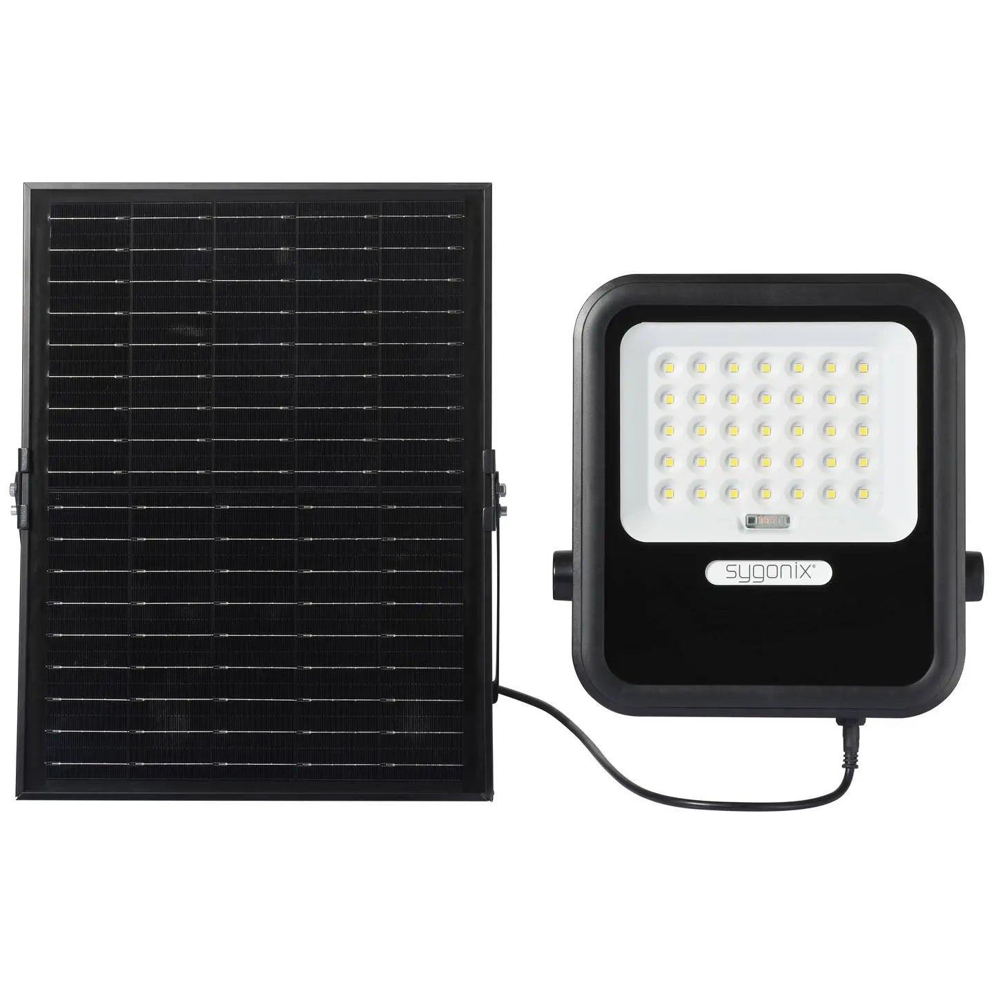 B-Ware Sygonix Strahler Fluter Solar Led Außenleuchte Fernbedienung Schwarz 3 Stück - 4064161320342