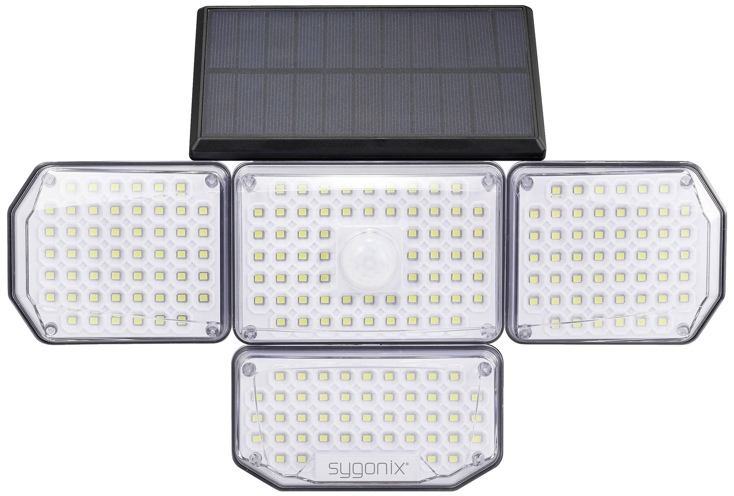 B-Ware Sygonix Sy 5626568 Solar Außenwandleuchte Mit Bewegungsmelder 1.265 W Kaltweiß - 4064161251011