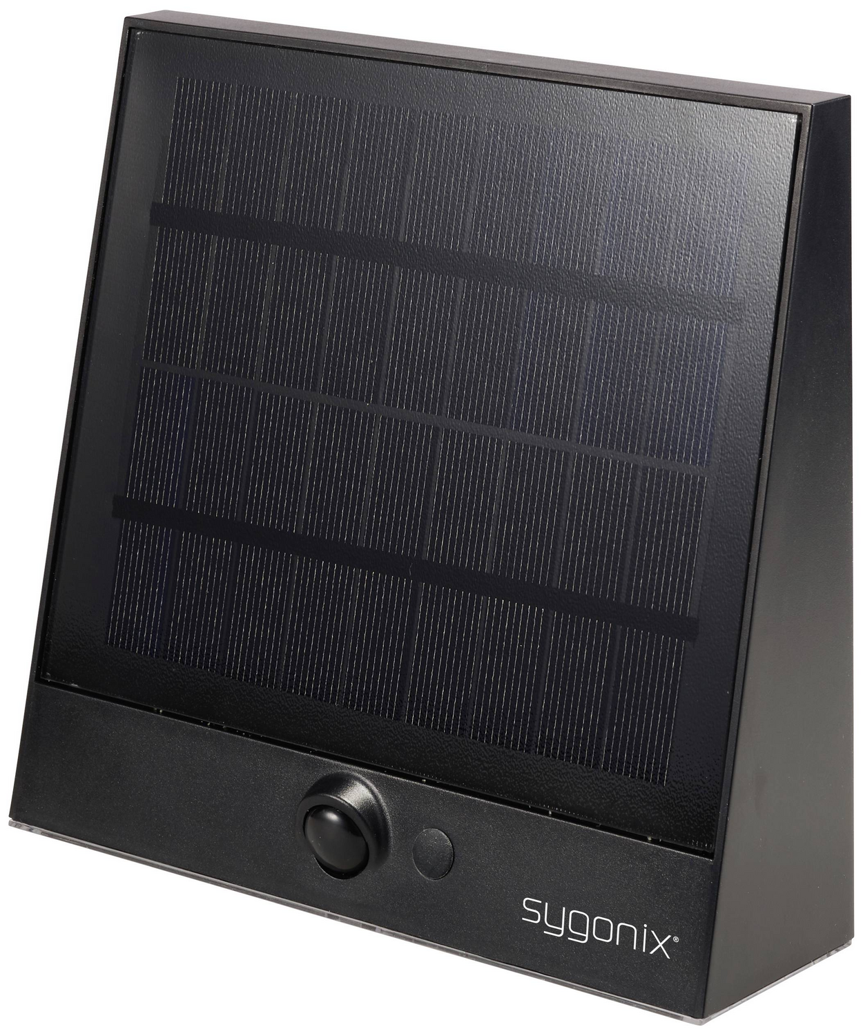B-Ware Sygonix Sy 5801970 Solar Wandstrahler Mit Bewegungsmelder Anthrazit Grau