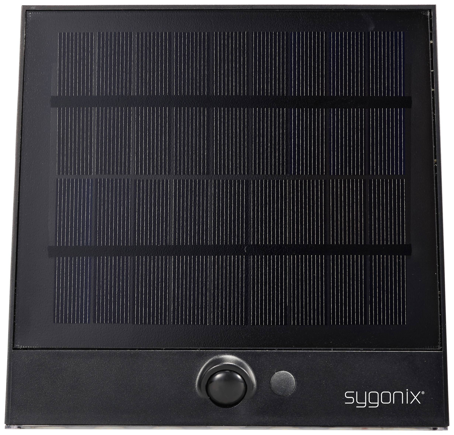 B-Ware Sygonix Sy 5801970 Solar Wandstrahler Mit Bewegungsmelder Anthrazit Grau