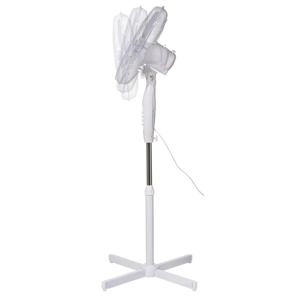 B-Ware Sygonix Bodenventilator 50 W 600 Mm X 1200 Mm Weiß Oszillierend Ventilator208 - 4064161389530
