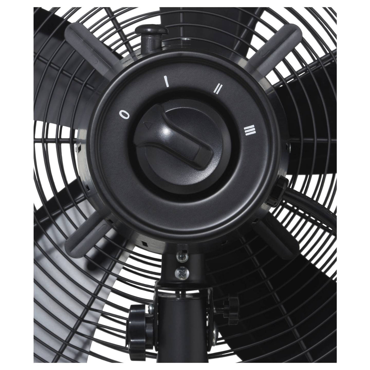 Sygonix Standventilator Ventilator Lüfter Schwarz Höhenverstellbar 50W 445mm - 4064161389417