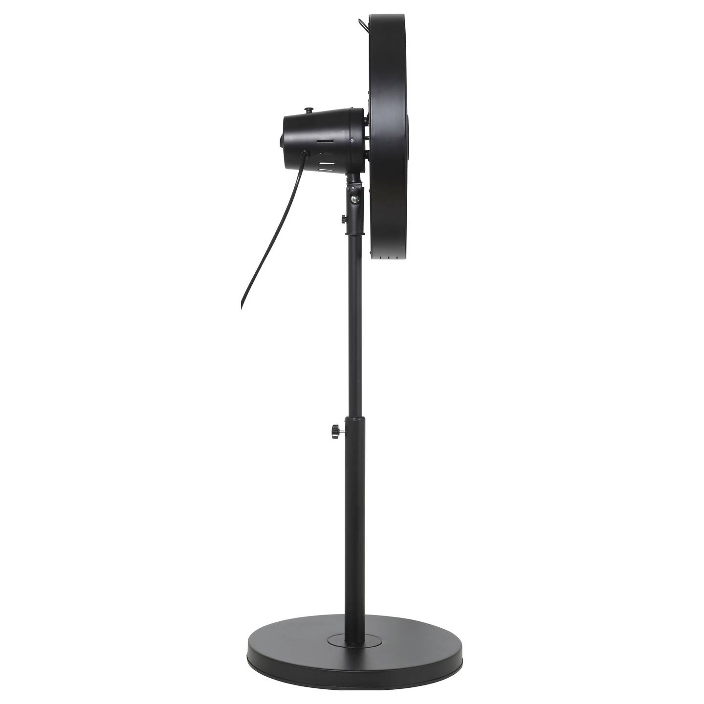 B-Ware Sygonix Standventilator Ventilator Lüfter Schwarz Höhenverstellbar 50 W 445mm - 4064161389417