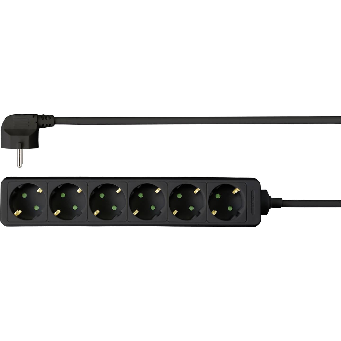 Sygonix SY-4890996 Steckdosenleiste Mehrfachsteckdose 6fach 6 STÜCK - 4064161192444