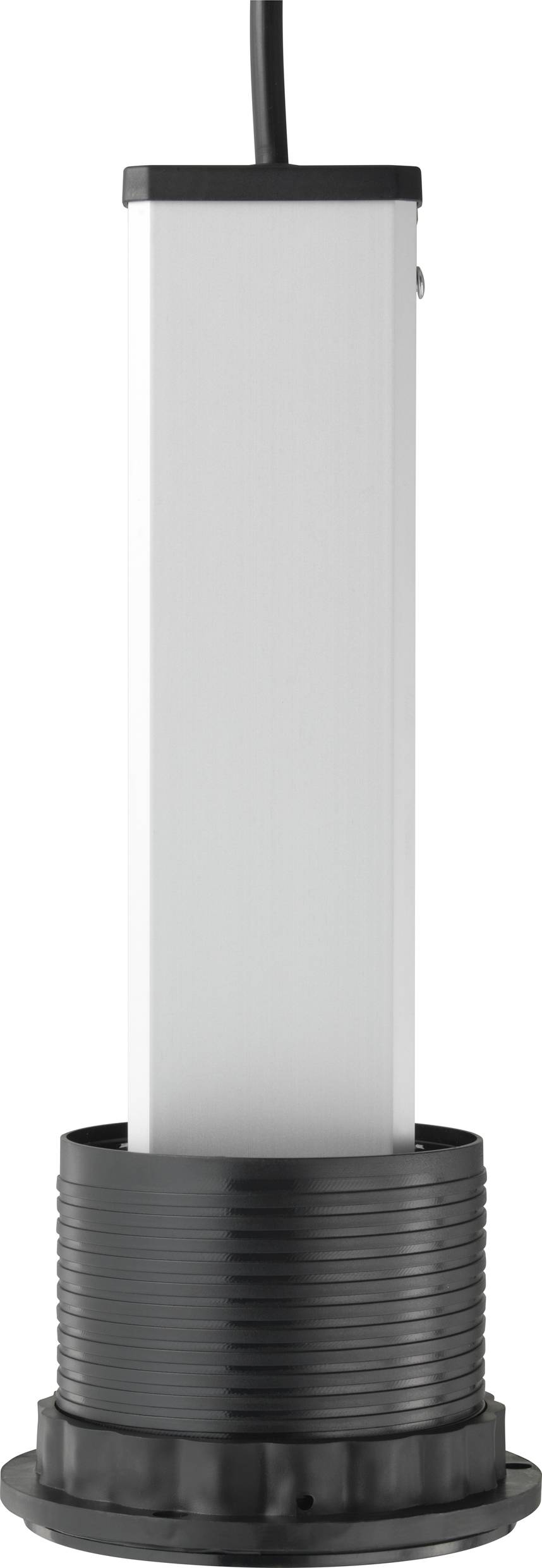 Sygonix SY-4737794 Steckdosenturm Mehrfachsteckdose Schwarz Silber 3 STÜCK - 4064161177076