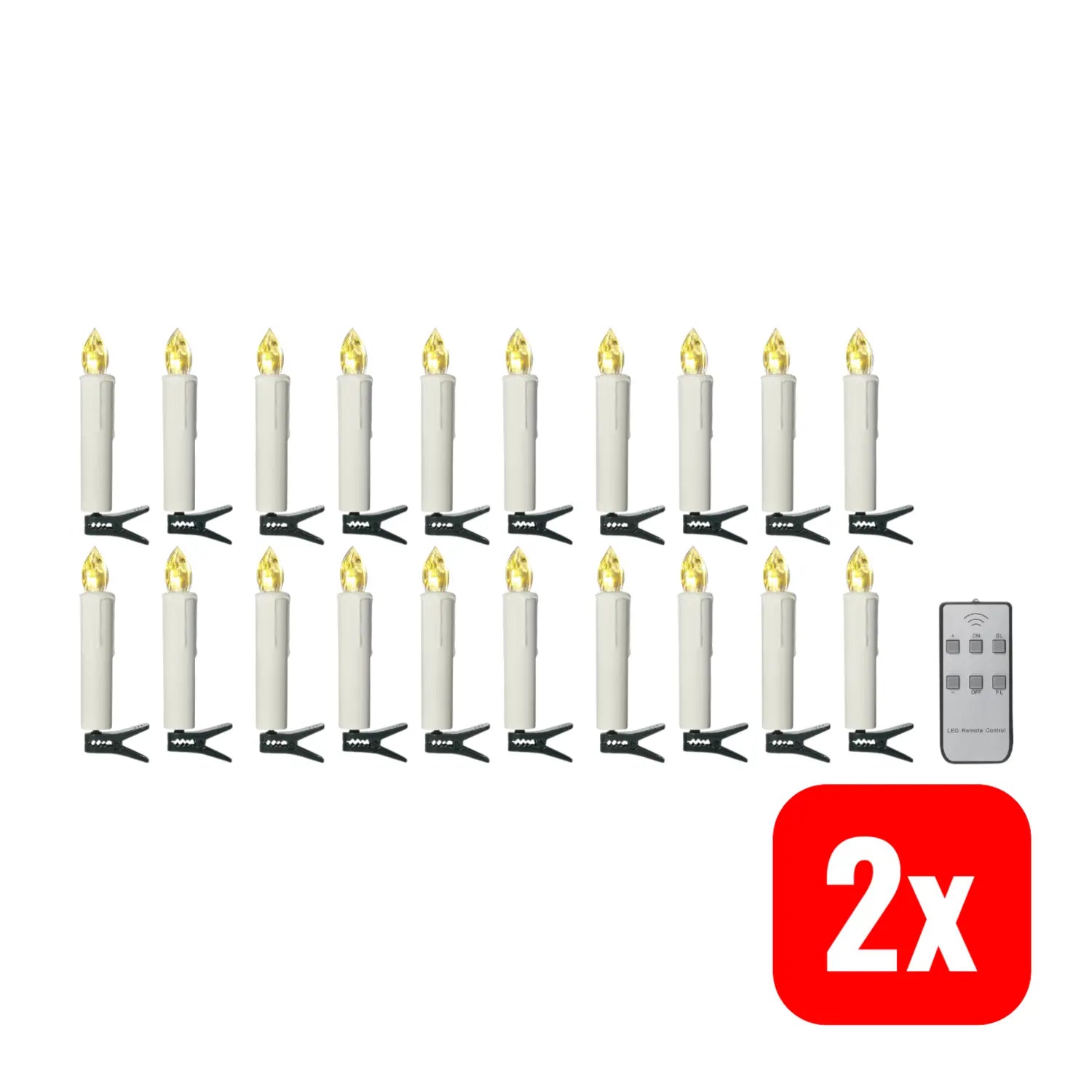 B-Ware Sygonix Sy 4531628 Weihnachtsbaum Beleuchtung Innen Batterie 20 Le Ds 2 Stück - 4064161071978