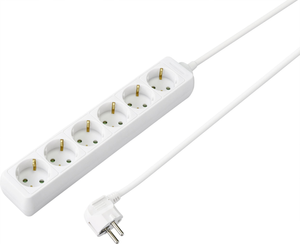 B-Ware Sygonix Sy 4891000 Steckdosenleiste Mehrfachsteckdose Schutzkontakt 4  St.