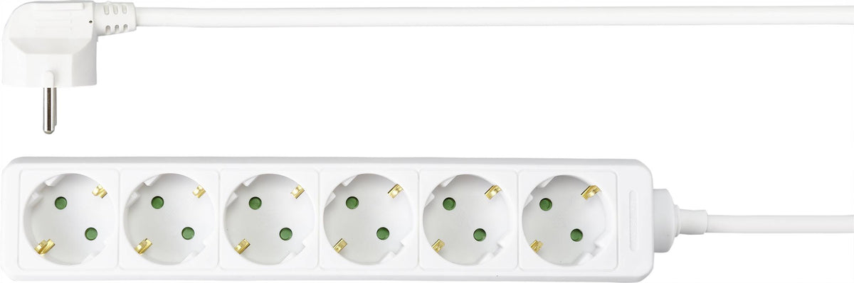 Sygonix SY-4891000 Steckdosenleiste Mehrfachsteckdose Schutzkontakt 4  St. - 4064161192468