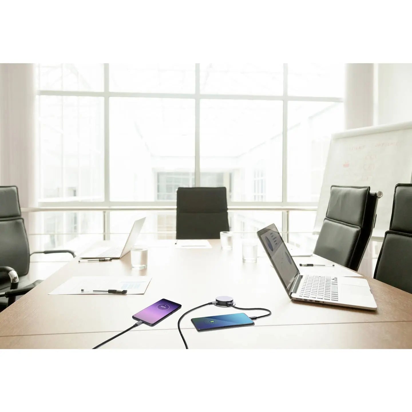 B-Ware Sygonix Steckdosenturm Steckdosenleiste Usb Tisch Schwarz Edelstahl 3 X Schuko - 4064161199382