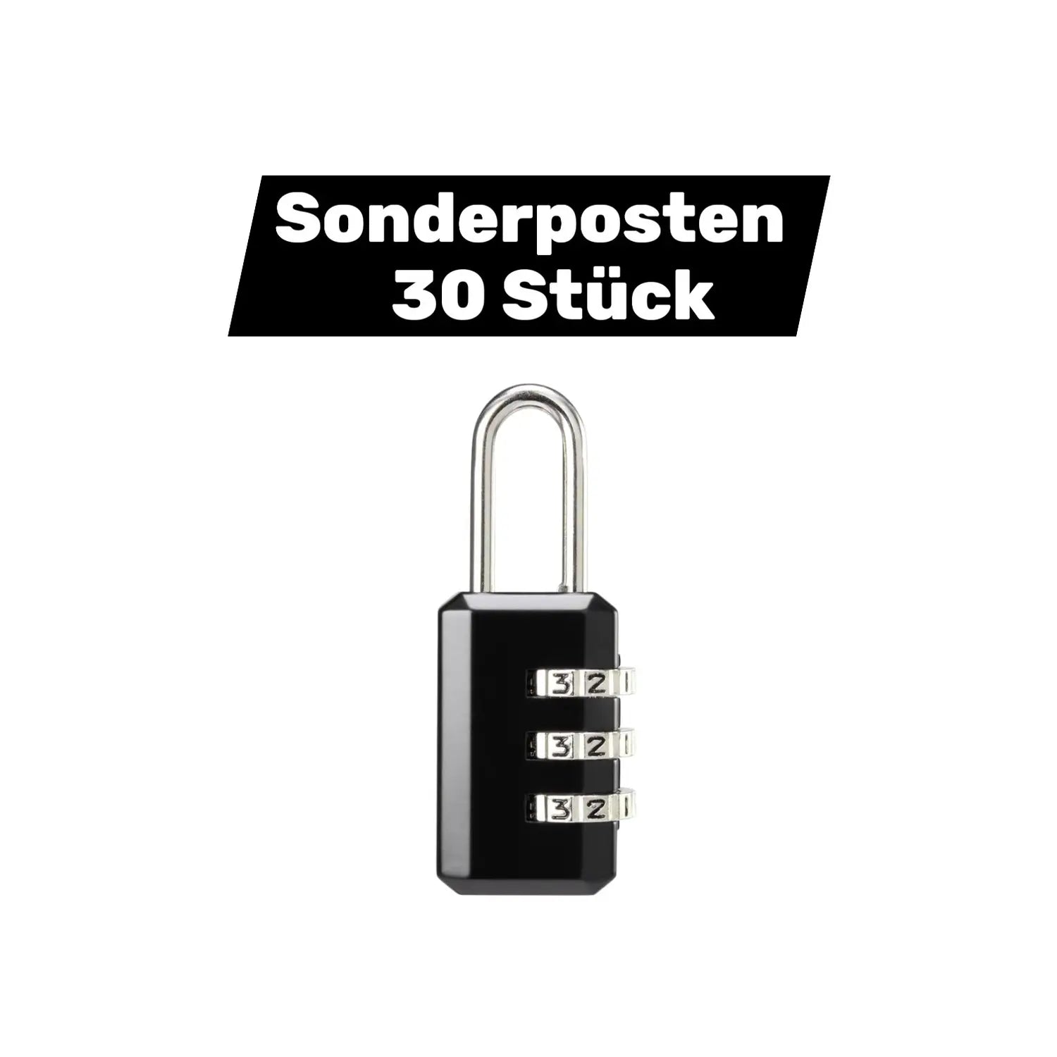 B-Ware Sygonix Sy 5044452 Vorhängeschloss Zahlenschloss Schloss 22 Mm 30 Stück - 4064161204727