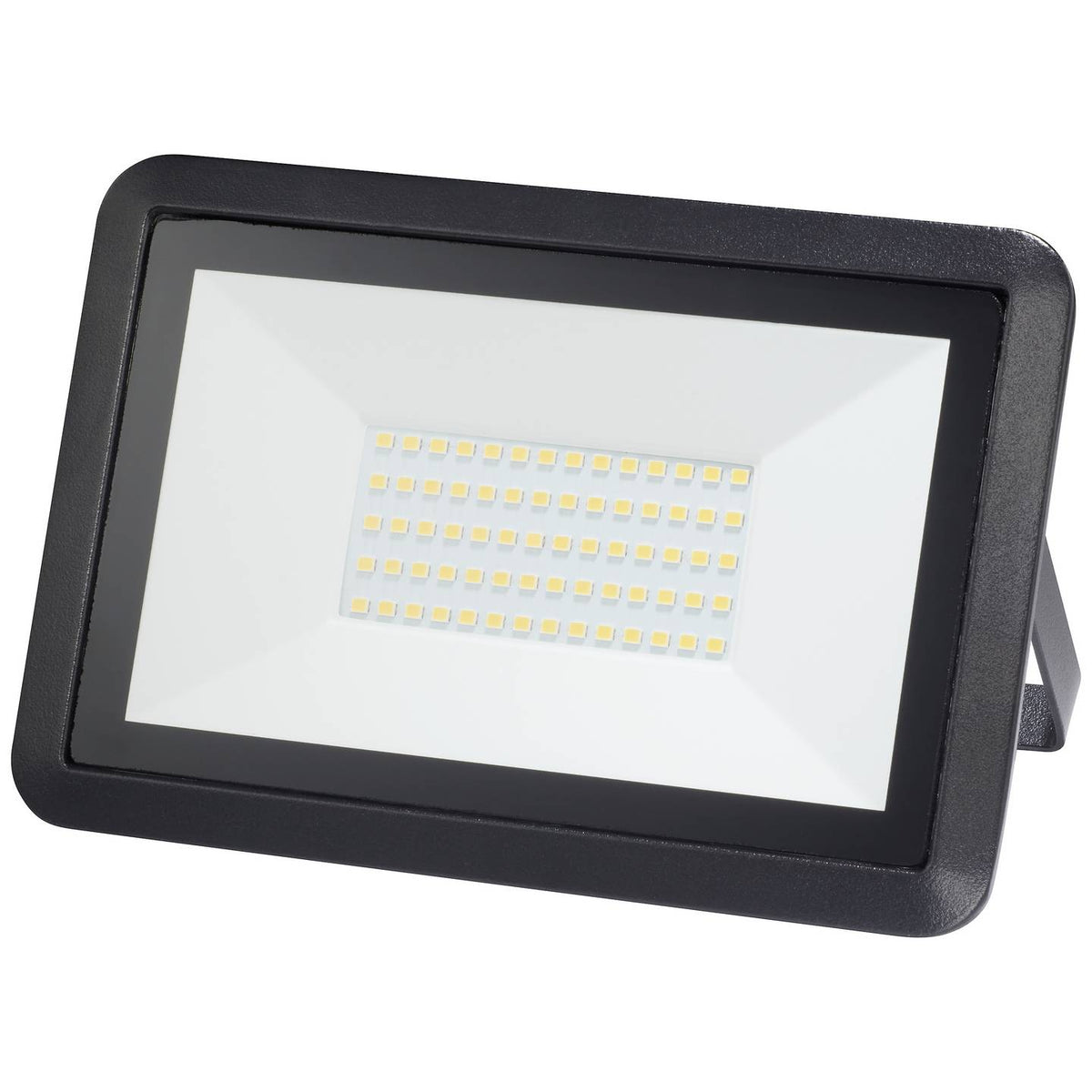 Sygonix SY-5051772 LED-Flutlichtstrahler Außenstrahler Flutlicht schwarz 2 STÜCK - 4064161207506