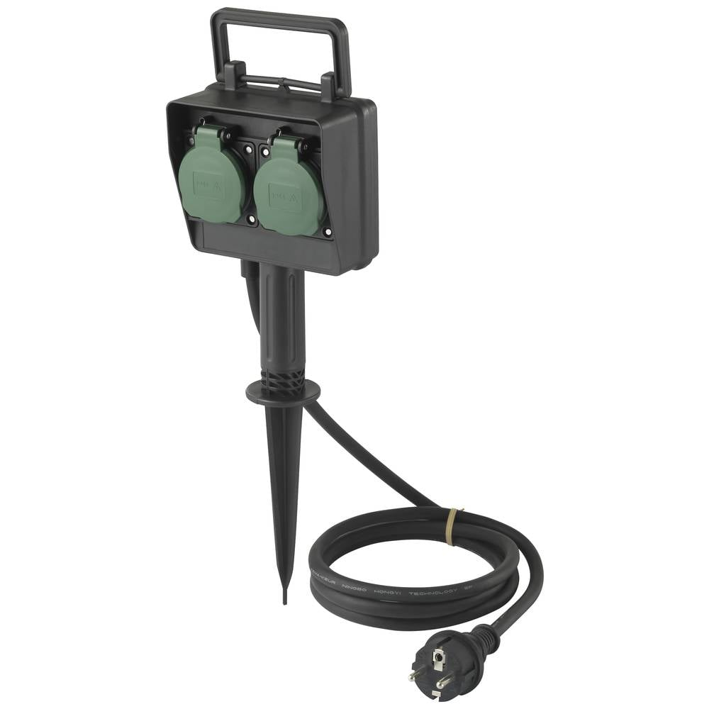 Sygonix Sy 5231004 Gartensteckdose Energiestation Außenbereich 3 Stück B-Ware - 4064161226217