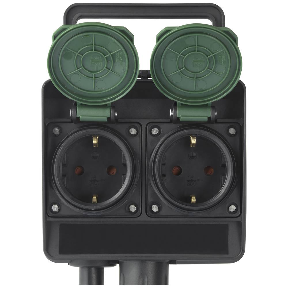 Sygonix Sy 5231004 Gartensteckdose Energiestation Außenbereich 3 Stück B-Ware - 4064161226217