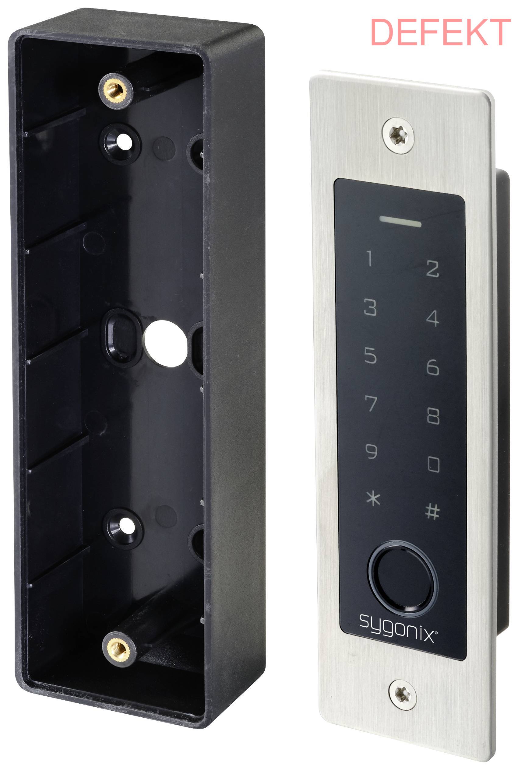 D-Ware Sygonix Sy 5231014 Fingerprint/Rfid Zugangssystem Unterputz Defektware - 4064161224473