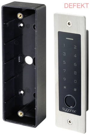 D-Ware Sygonix Sy 5231014 Fingerprint/Rfid Zugangssystem Unterputz Defektware