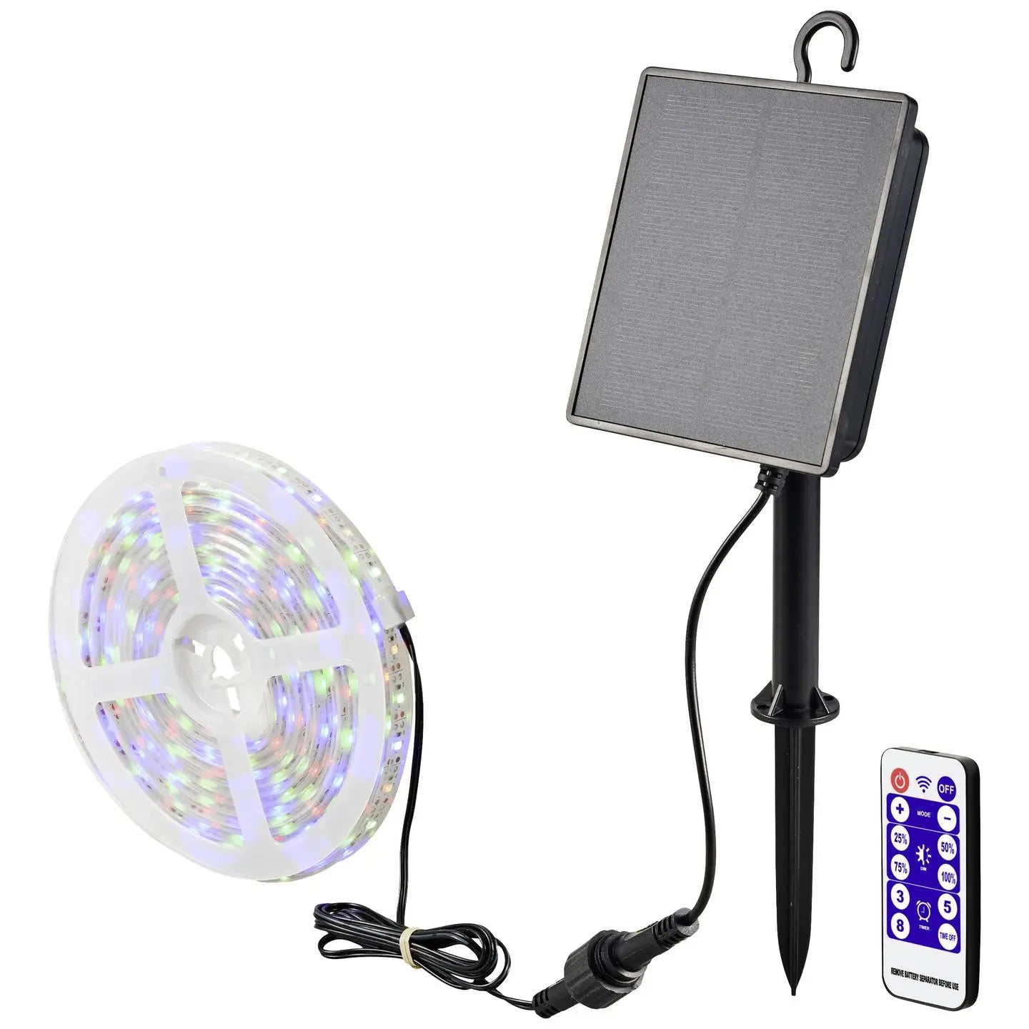 B-Ware Sygonix Sy5947266 Solar Lichtschlauch Led Lichterkette Led Fest 2 Stück - 4064161304908