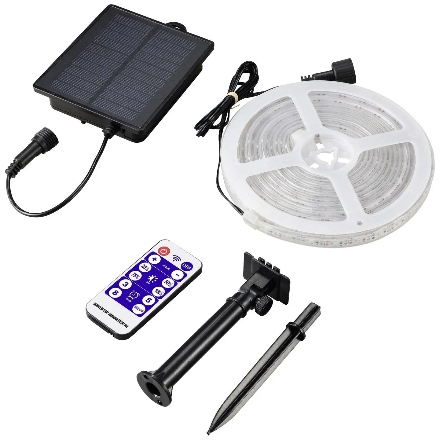 B-Ware Sygonix Sy5947266 Solar Lichtschlauch Led Lichterkette Led Fest 2 Stück - 4064161304908