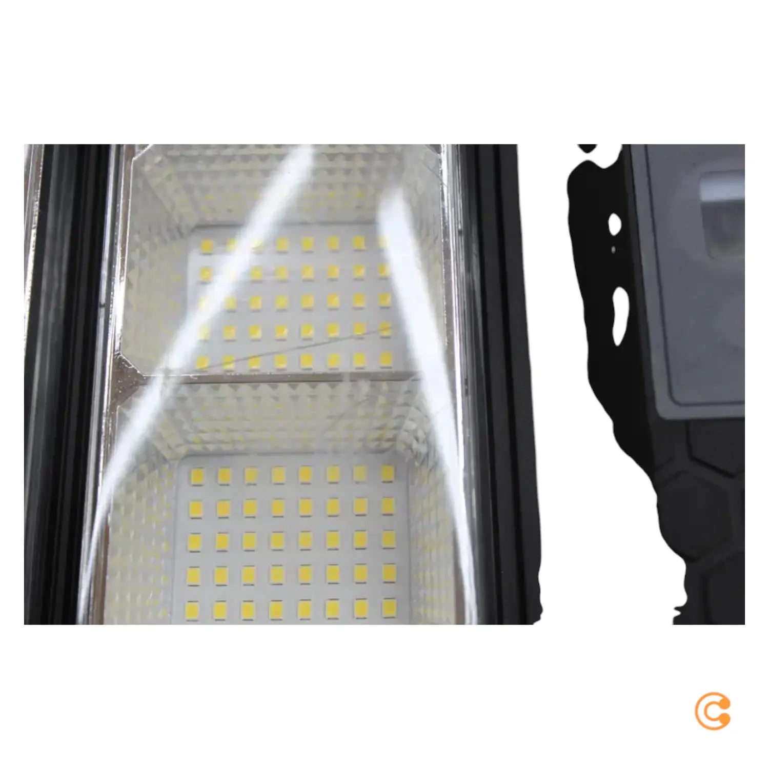 B-Ware Led Straßenlicht Außenleuchte Sygonix Solarleuchte Smd Schwarz Siehe Text/Foto - 4064161308043
