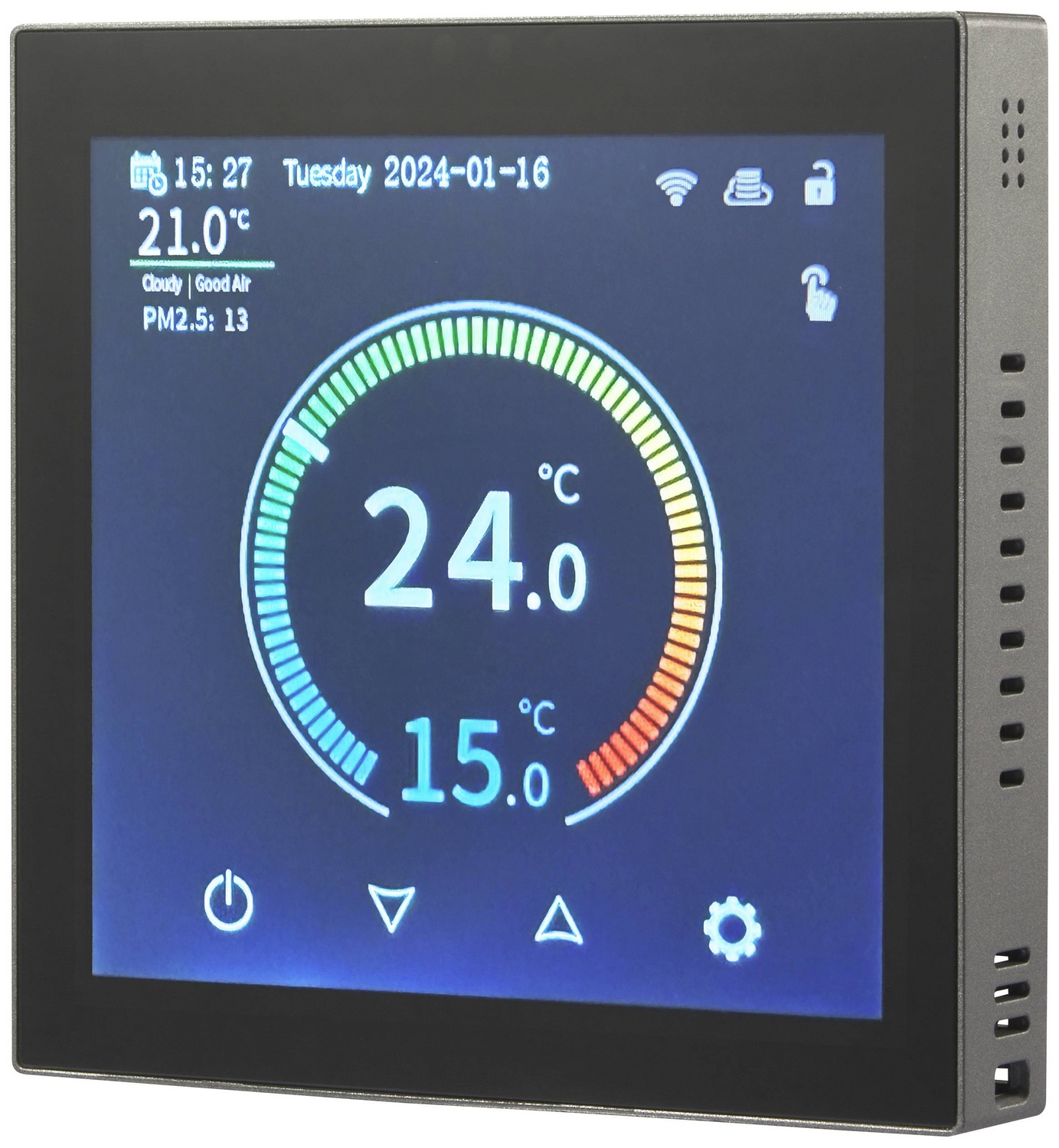 B-Ware Sygonix Sy 6052180 Funk Raumthermostat Thermostat Unterputz Wochenprogramm 1 St.