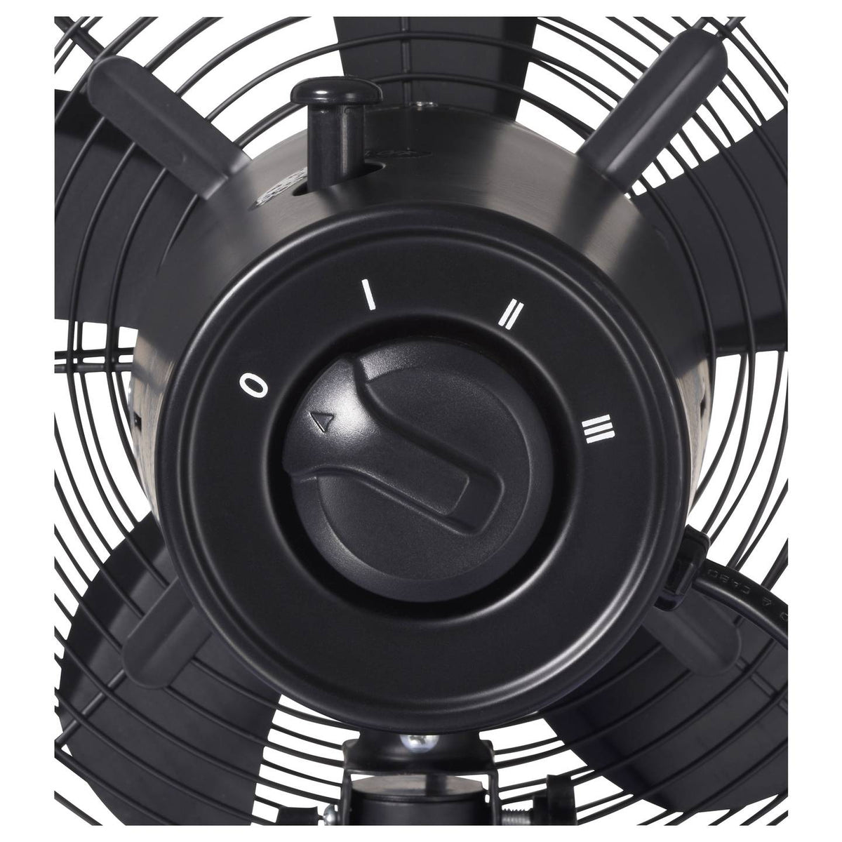 Sygonix Tischventilator Ventilator Lüfter SY-6661436 Schwarz Aluminium - 4064161389400