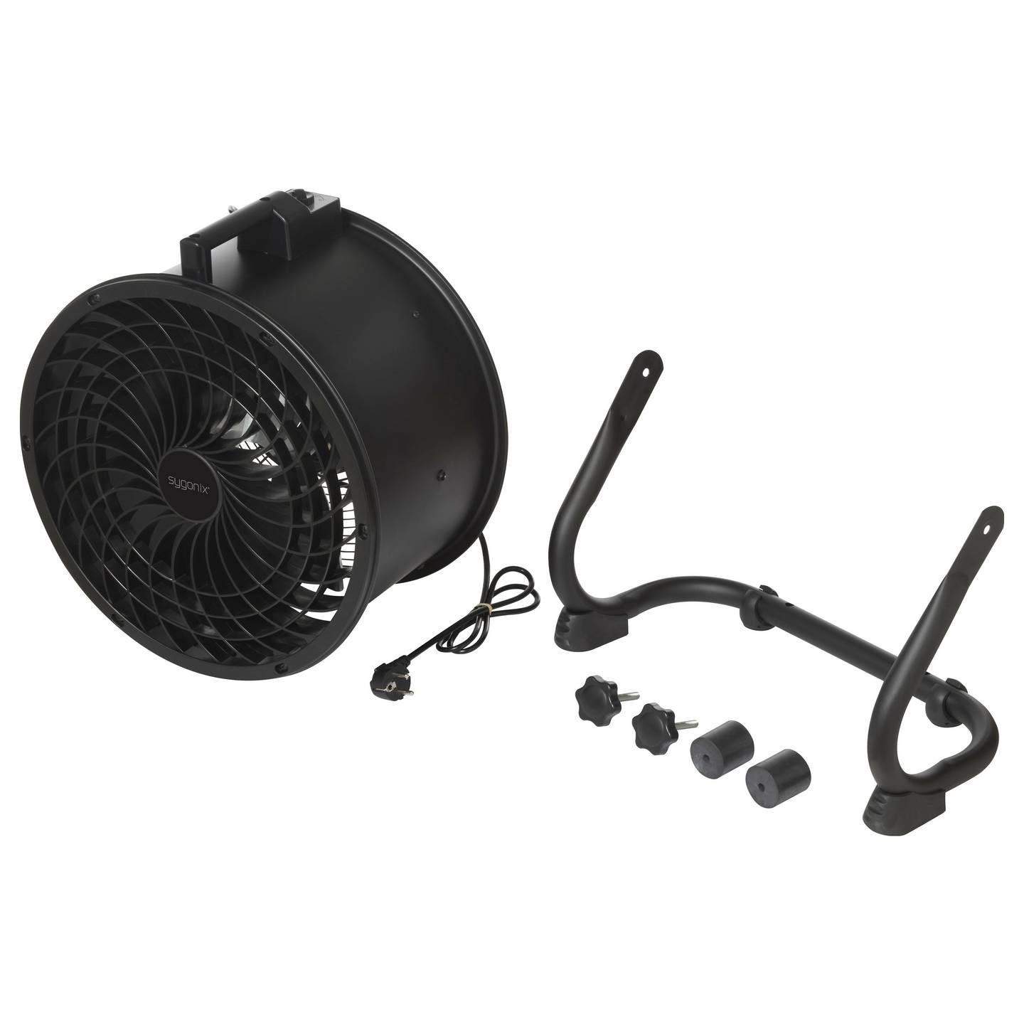 B-Ware Sygonix Bodenventilator Standlüfter Ventilator 120 W 520 Mm X 530 Mm Schwenkbar - 4064161342603