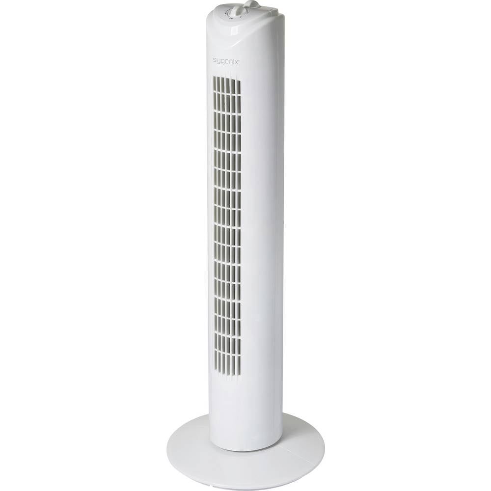 Sygonix Turmventilator 50 W 270 mm x 805 mm Weiß Oszillierend Timer Ventila8 - 4064161342580