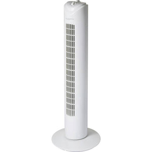 B-Ware Sygonix Turmventilator 50 W 270 mm x 805 mm Weiß Oszillierend Timer Ventila8