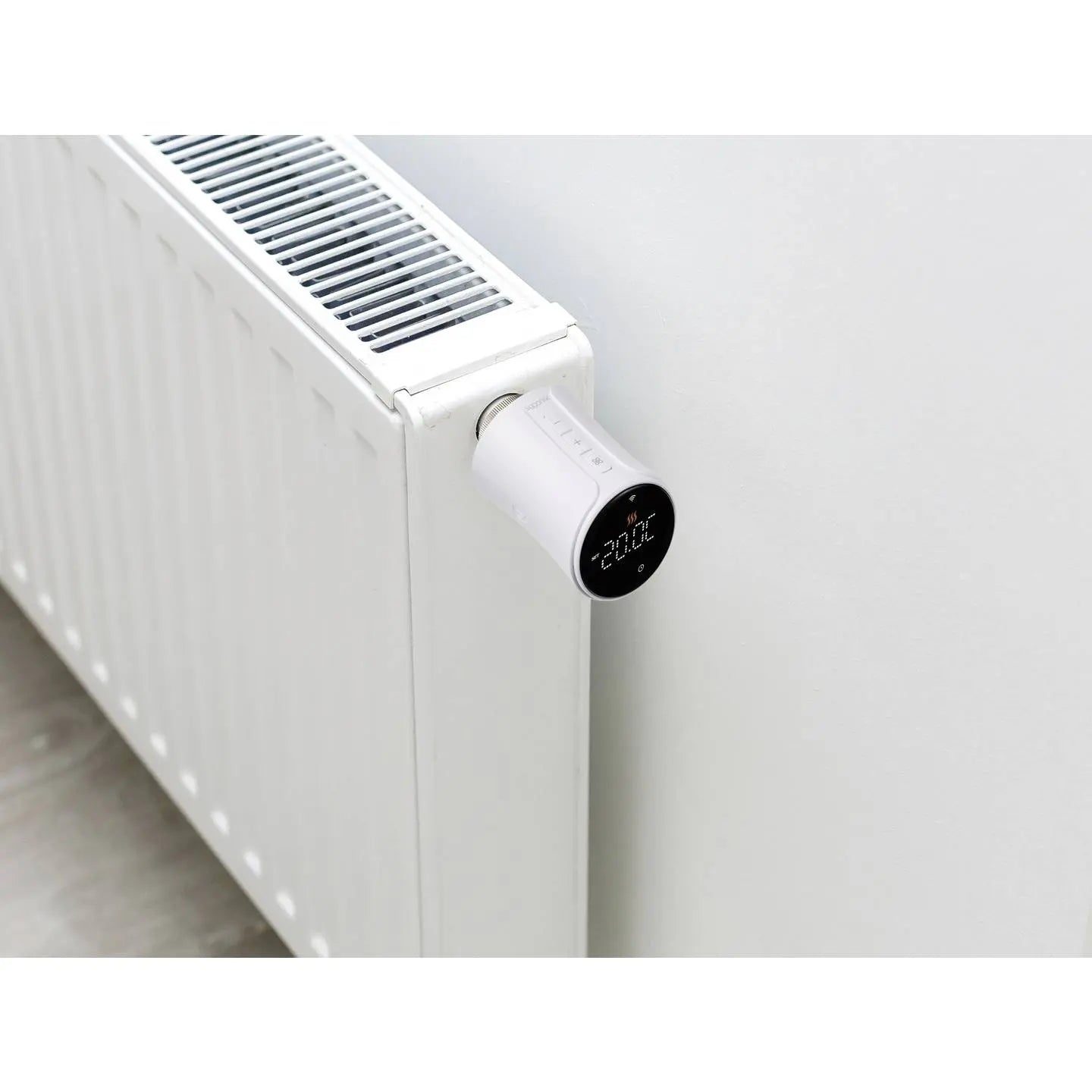 B-Ware Sygonix Heizkörperthermostat Thermostat Tuya Zigbee Funk Elektronisch Weiß Smart - 4064161473048
