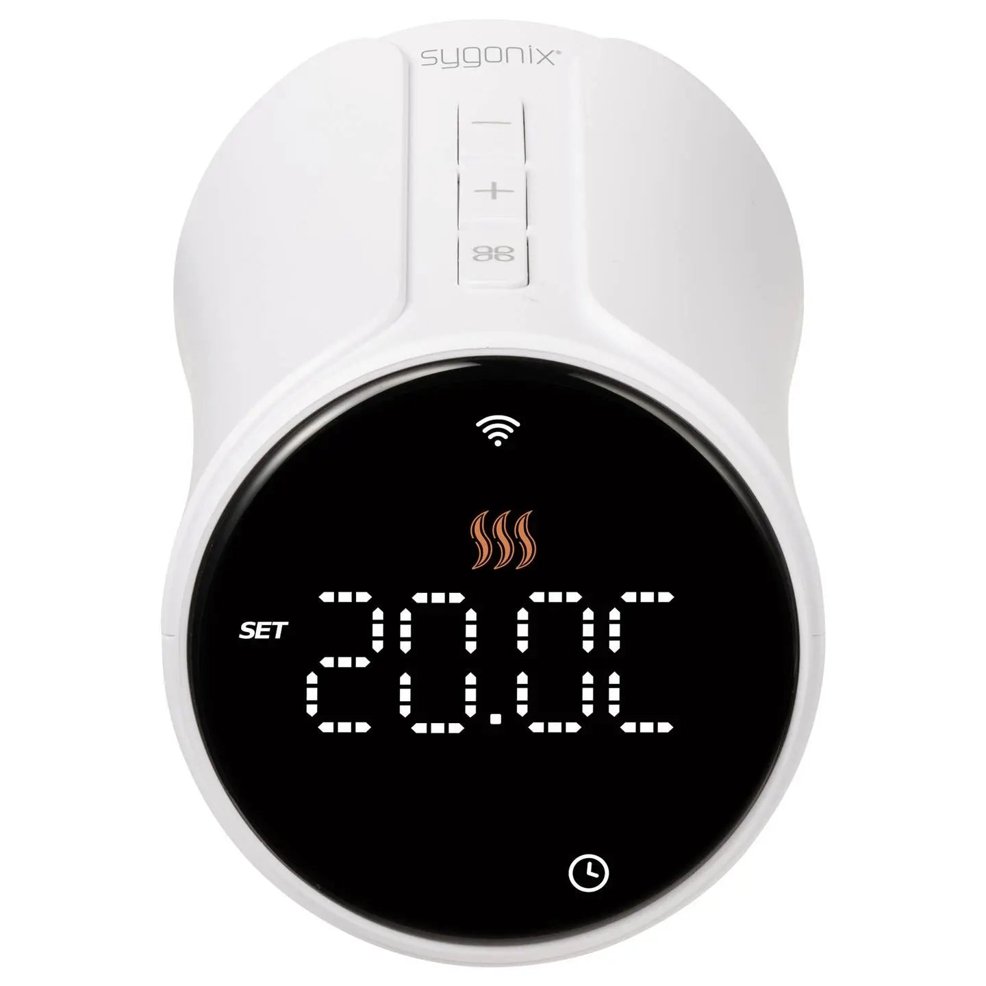 B-Ware Sygonix Heizkörperthermostat Thermostat Tuya Zigbee Funk Elektronisch Weiß Smart - 4064161473048