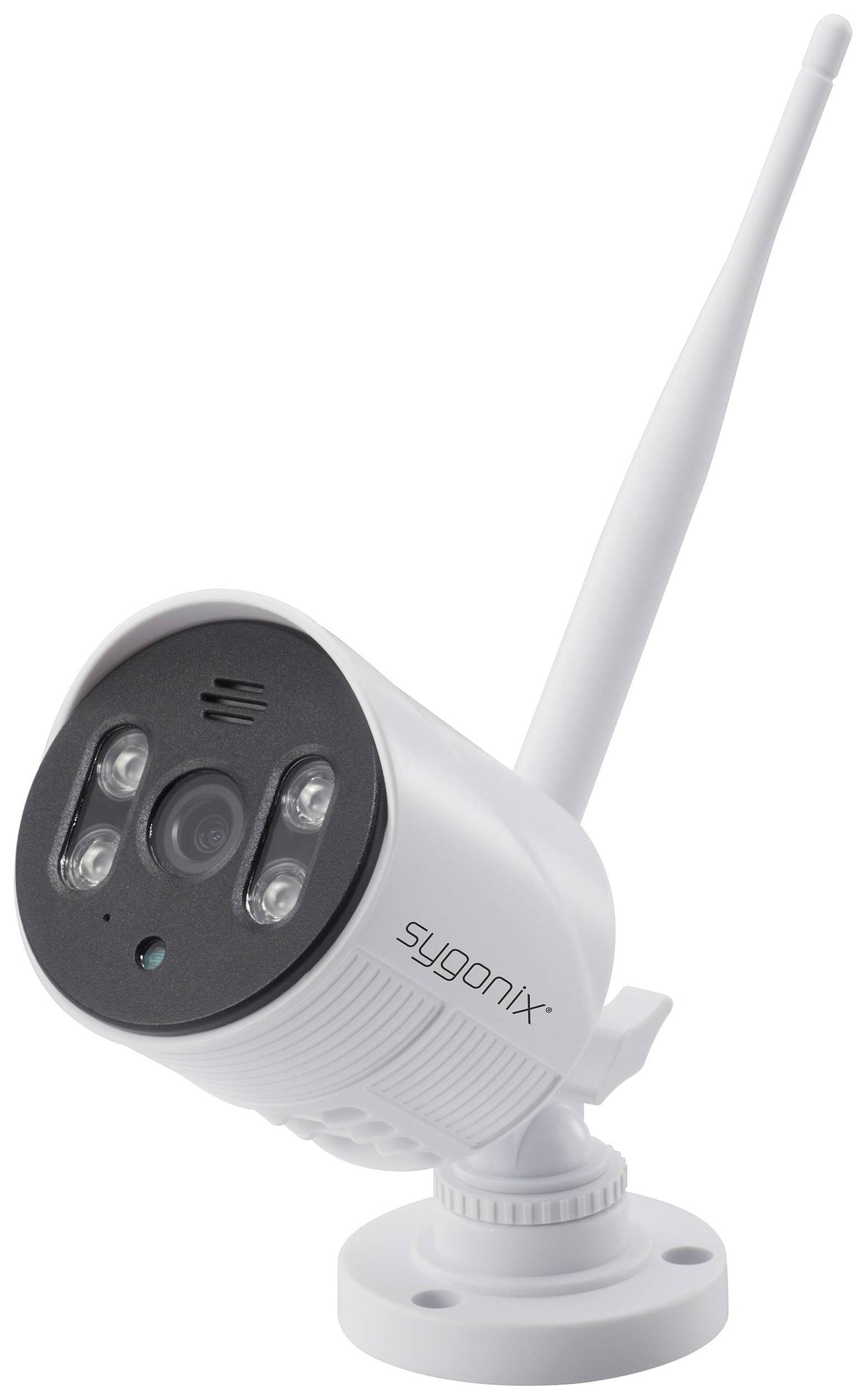 Sygonix Überwachungsset Kamera Funkkamera LCD Monitor IP65 Schwarz 1080p Cam - 4064161326078