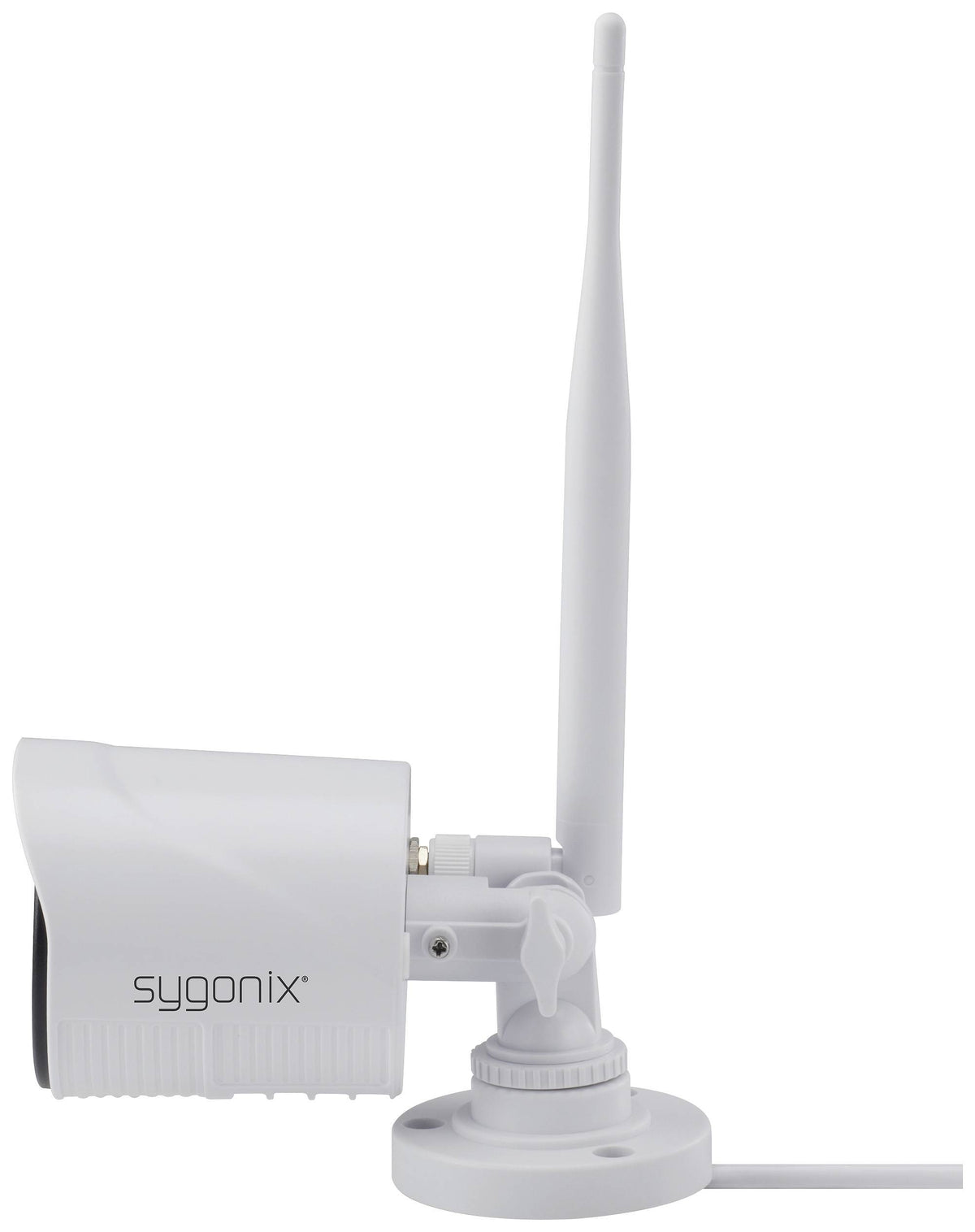 Sygonix Überwachungsset Kamera Funkkamera LCD Monitor IP65 Schwarz 1080p Cam - 4064161326078