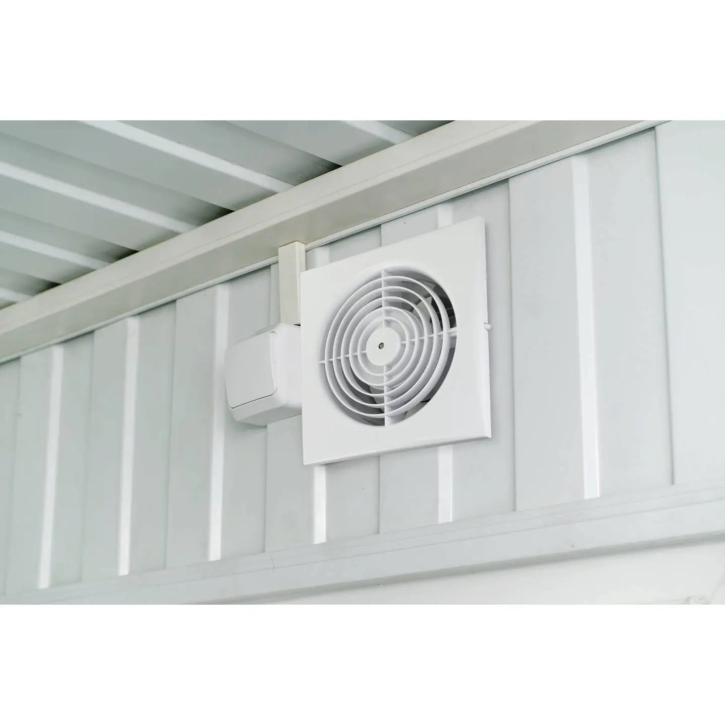 B-Ware Sygonix Wand  Und Deckenlüfter Ventilator 230 V 150 Badlüfter Weiss - 4064161227245
