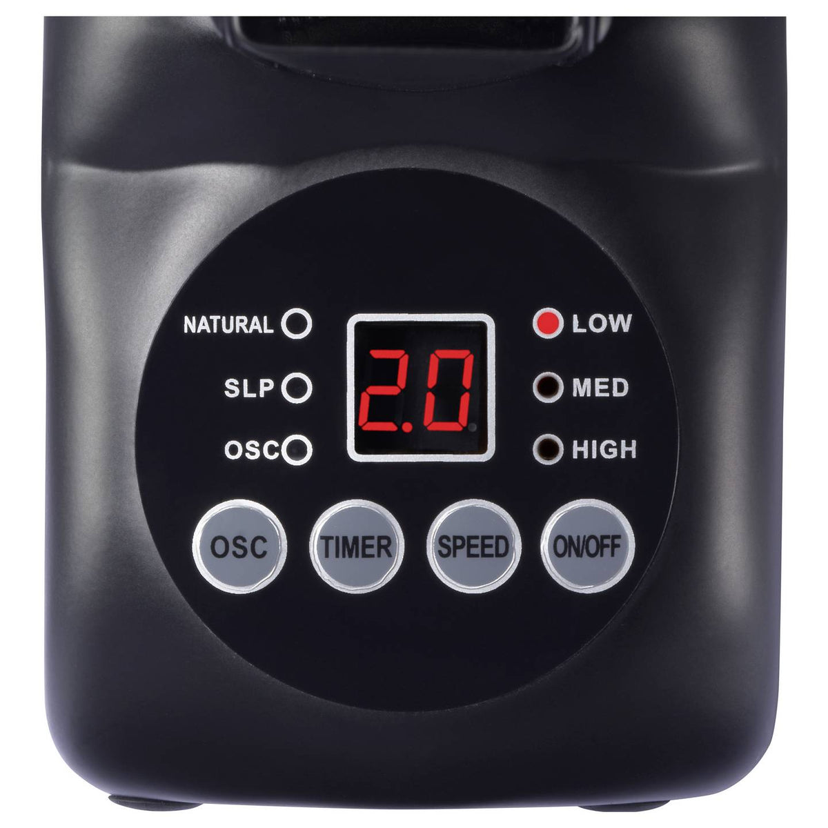 Sygonix Wandventilator Lüfter Schwarz 45cm Fernbedienung Timer Oszillierend 300 - 4064161389394